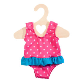 Maillot de Bain Rose pour Poupée Heless