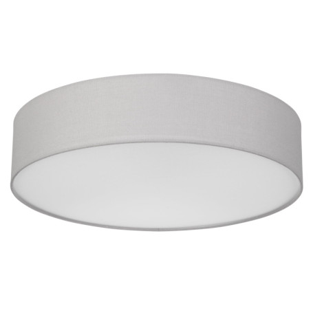 Plafonnier Vintage REV - Lampe de plafond élégante en tissu gris, 50 cm