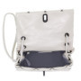 Sac à main Mini Dual Shoulder Marc Jacobs en cuir blanc et noir