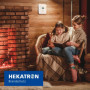 Hekatron KonexXt CO One - Détecteur de Monoxyde de Carbone avec Écran et Alarme