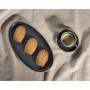 Assiette Ovale Galloway Noir - Lot de 6 par Cosy & Trendy