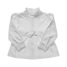Blouse Blanche Écologique pour Bébé Fille - Eco by Naty