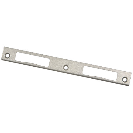 Loquet d'angle en métal Alpertec pour porte d'entrée - 190 mm Argenté