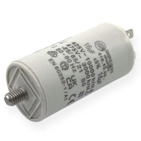 Condensateur de Démarrage Universel 16µF 450V pour Moteurs Électriques