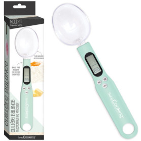 Cuillère Balance Digitale 2-en-1 ScrapCooking - Précision pour Pâtisserie et Cuisine