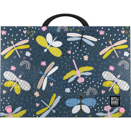 Mallette Scolaire Dragon Fly avec Poignée - Grafoplás