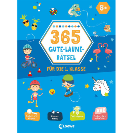 365 Énigmes Amusantes pour les Enfants de 6 Ans - Apprendre en S'amusant