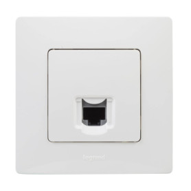 Prise RJ45 Catégorie 5 Niloé Monobloc - Legrand Blanc