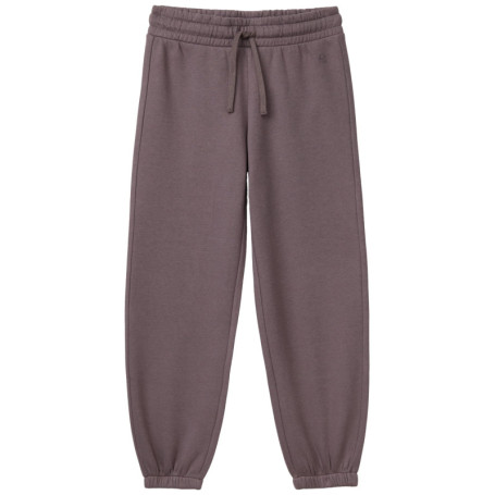 Pantalon en Peluche Gris pour Enfant avec Cordon de Serrage