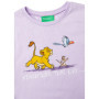 T-Shirt Violet Manches Courtes pour Fille - United Colors of Benetton