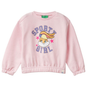 Pull-over Fille en Coton Rose - United Colors of Benetton