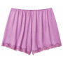 Short de Pyjama en Viscose avec Dentelle - Rose - United Colors of Benetton