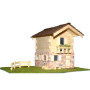 Kit de Montage Maison Trentina en Bois - Modèle 1:50