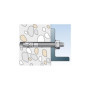 Goujon d'ancrage Fischer FBN II 21,6 cm pour béton et acier galvanisé