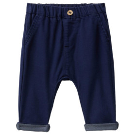 Pantalon Uni en Coton United Colors of Benetton - Modèle 4AU0AF018