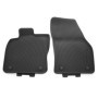 Tapis de Sol Avant en Caoutchouc Noir pour Skoda Karoq