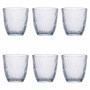 Lot de 6 verres à eau Jungle en verre transparent - Villa d'Este Home Tivoli