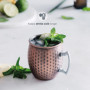 Mug Moscow Mule en Acier Inoxydable avec Revêtement Cuivre Mat - 550 ml
