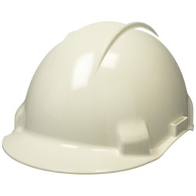 Casque de sécurité 3M G3001 blanc avec harnais ajustable