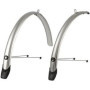 Garde-Boue Argent pour Vélos de Trekking - Polisport Towny 2 pièces