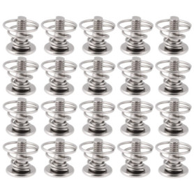 EMSea Lot de 20 Vis à Ressort pour Radiateurs de Carte Graphique M2 x 6,8 mm