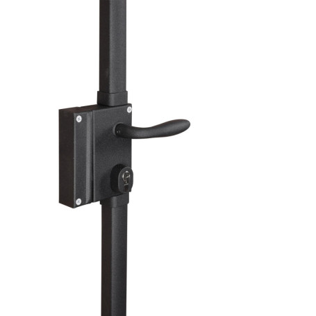 Serrure en applique Bricard A2P* Astral 3 points - Anthracite, Sens Gauche