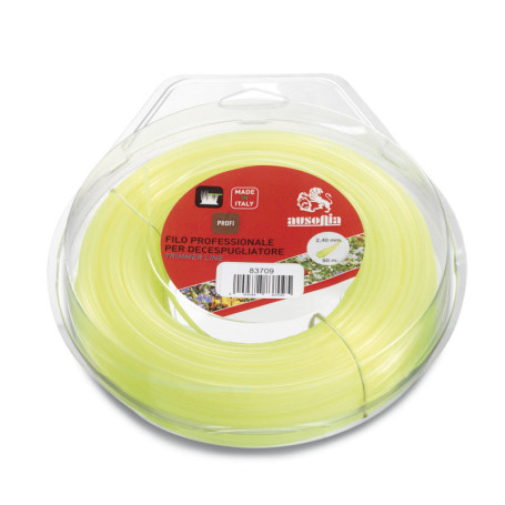 Fil Professionnel pour Débroussailleuse Etoile Jaune 4,0 mm - 32 m