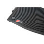 Tapis de Sol Audi S4 B9 8W - Caoutchouc Noir Toutes Saisons, 2 Pièces