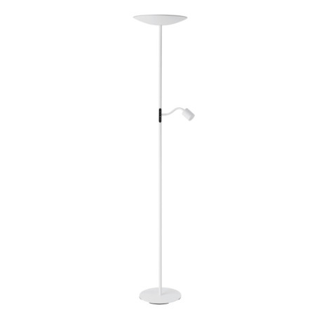 Lampadaire LED Conivarino Eglo avec liseuse flexible et intensité variable