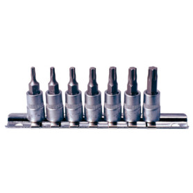 Jeu de douilles Torx 1/4" - 7 pièces KS Tools