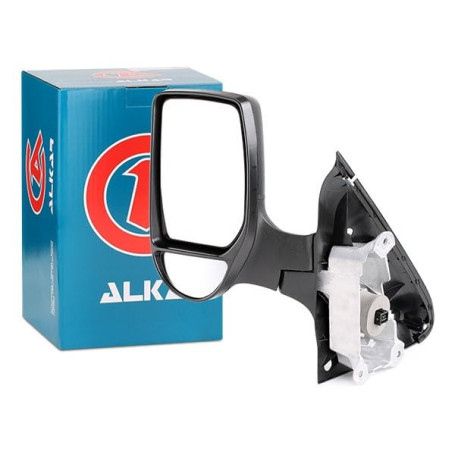 Miroir extérieur chauffant Alkar pour Ford Transit - Convexe, bras court