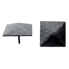 Lot de 10 Clous Pyramidaux Imex El Zorro B-73325 25x30 mm