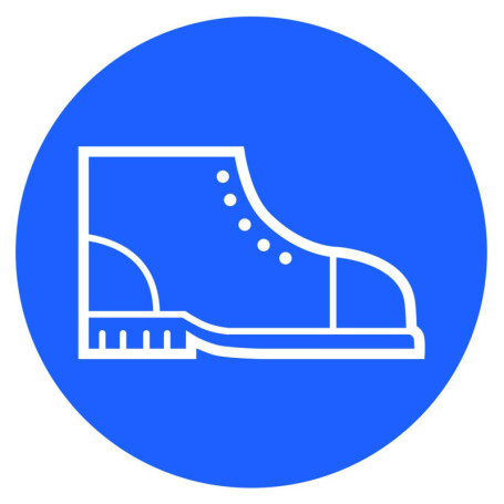 Lot de 10 autocollants STROBO pour chaussures de sécurité avec protection UV