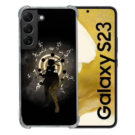 Coque Renforcée en Verre Trempé pour Samsung Galaxy S23 - Manga Naruto Sage