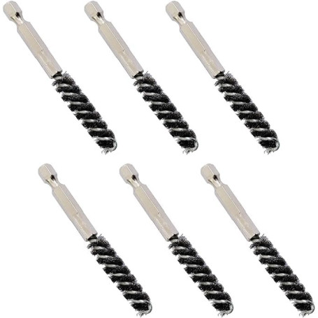 Lot de 6 brosses de nettoyage en acier inoxydable pour clubs de golf