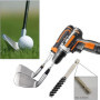 Lot de 6 brosses de nettoyage en acier inoxydable pour clubs de golf