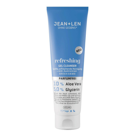 Gel Nettoyant Visage Rafraîchissant Jean & Len - 125 ml