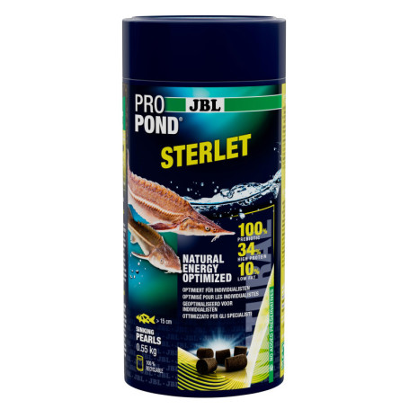 JBL PROPOND STERLET - Alimentation Spécialisée pour Esturgeons 0,55kg