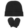 DRESHOW Ensemble Bonnets et Moufles Bébé en Coton - 0-6 Mois