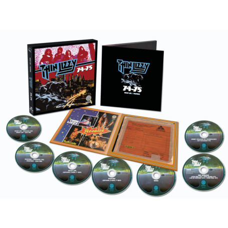 Coffret Réédition Nightlife & Fighting de Thin Lizzy