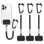 Lanière de Sécurité pour Téléphone Portable avec Câble Spirale - 3 Pièces