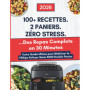 Livre de Cuisine Philips Airfryer 5000 : 100 Recettes pour Maîtriser la Cuisson Double Panier