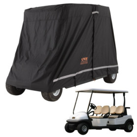 Housse Imperméable pour Voiturette de Golf 4 Places - Protection Solaire et Anti-Poussière