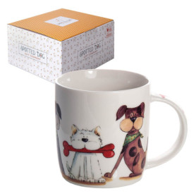 Tasse en Céramique Chien - Mug Original pour Café et Thé avec Coffret Cadeau