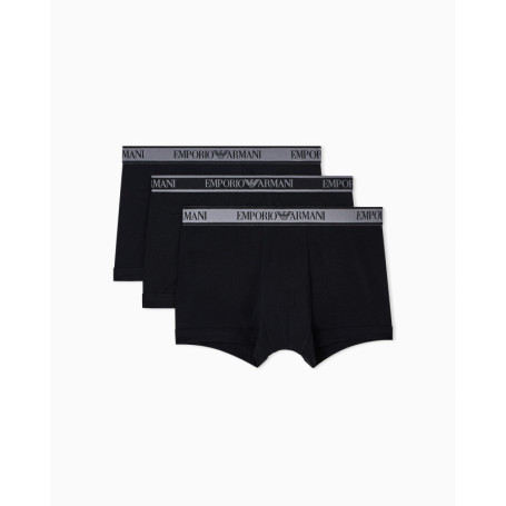 Lot de 3 Boxers Emporio Armani Noir pour Homme - Taille L