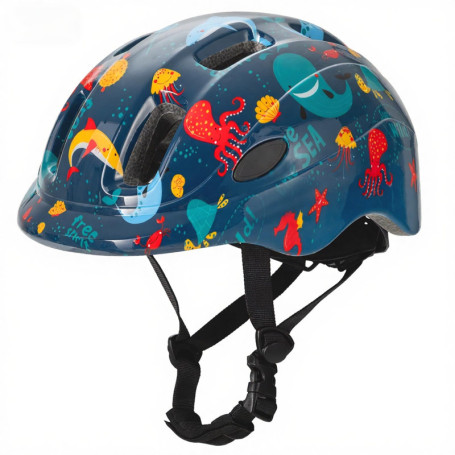 Casque de Vélo Léger pour Enfants Favoto - Aéré et Réglable 48-52cm