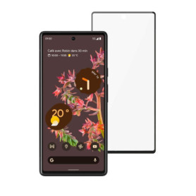 Google Pixel 6 Noir Carbone avec Verre Trempé - Smartphone Android 5G 128GB