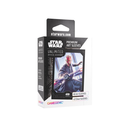 Gamegenic Star Wars Dark Maul - Pochettes Premium pour Cartes à Jouer