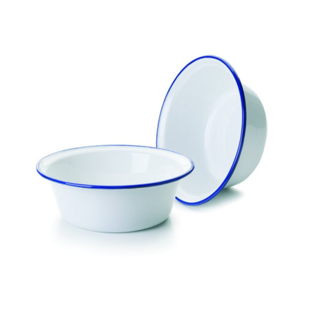 Bol en Acier Blanc IBILI - 16 cm, Idéal pour Service et Conservation