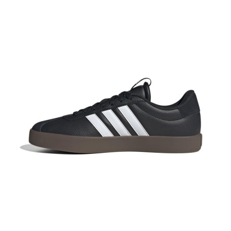 adidas VL Court 3.0 Sneakers Suède Noir et Blanc pour Homme